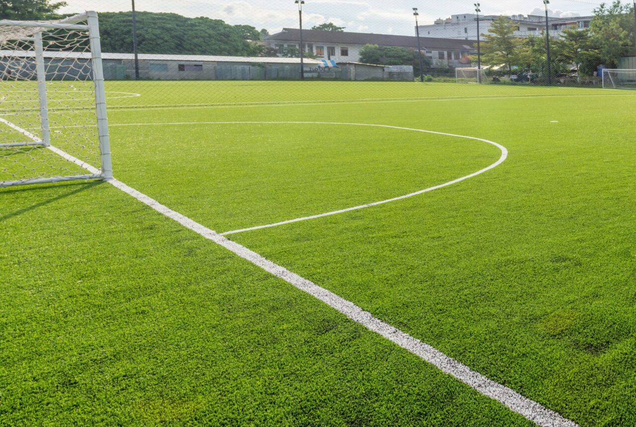artificial turf soccer field